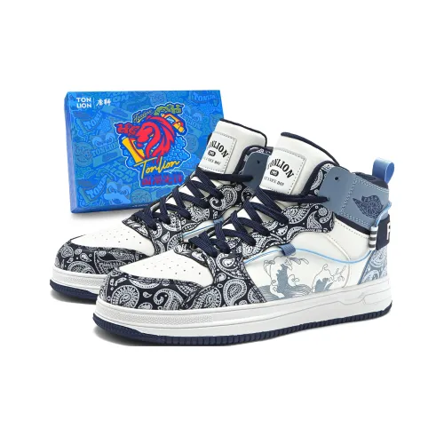 Tonlion Высокие Кроссовки для Скейтбординга Мужские