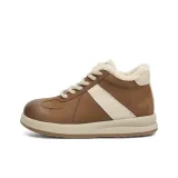 Коричневый с флисовой подкладкой