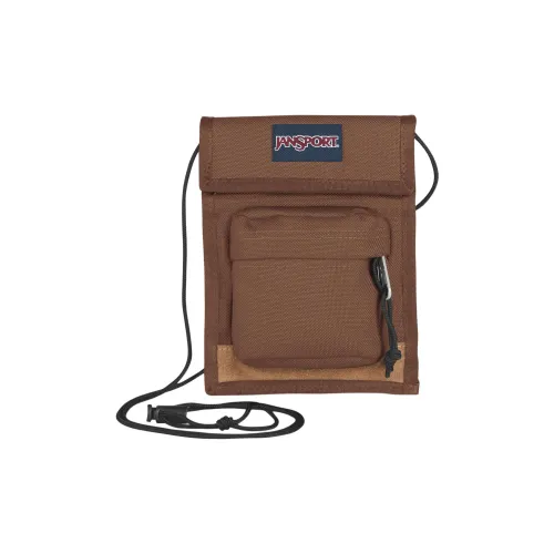 Jansport Замша Сумка Сумка через плечо Сумка через плечо Унисекс Коричневый