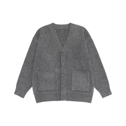 JFU Трикотажная ткань Кардиган Мужской