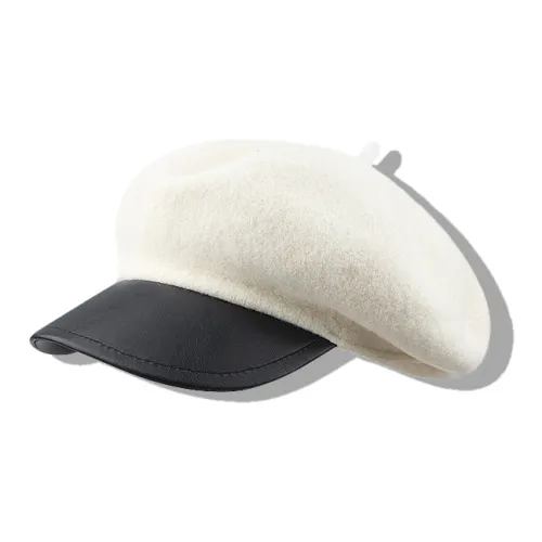 YOUWEI Нейлон Винтаж PU Кожа Козырек Модная Кепка Газетчик Восьмиугольная Кепка Женская