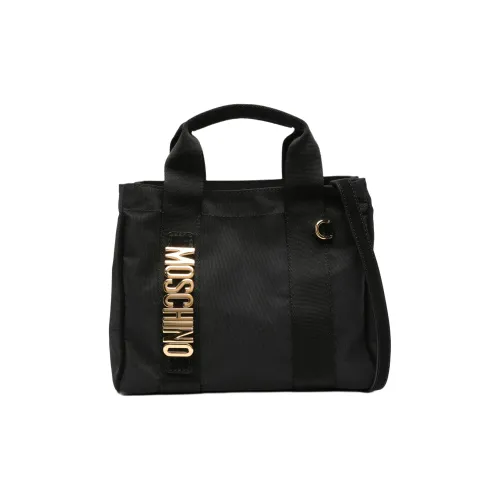 MOSCHINO Сумка из ткани женская черная