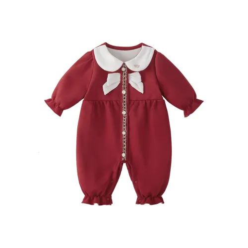 JELLYBABY Красный Малыш Комбинезоны Ползунки