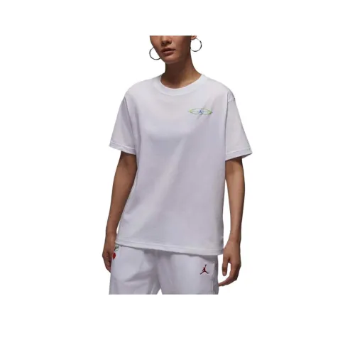 Джордан Белый Женские T-рубашки