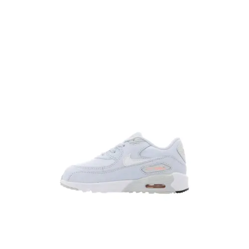 Nike Air Max 90 Low Топ Обувь для малышей Светло-синий Infant And Toddler