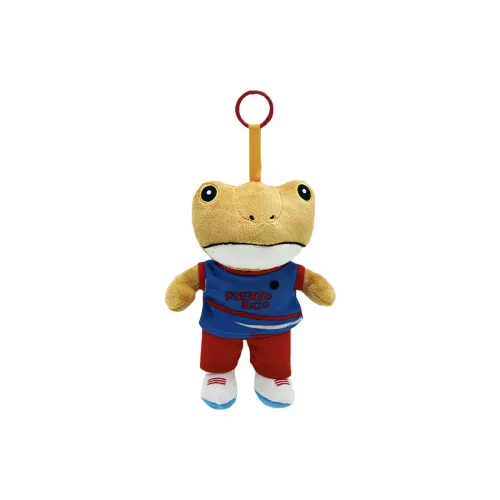 Shangjia Коричневый Лягушка WEARING Синий Одежда Красный Брюки Плюшевый Подвеска 26 см Высота