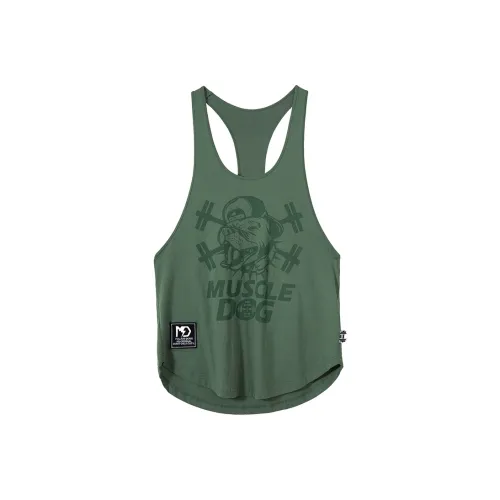 Muscle Dog Бег Майка Мужская