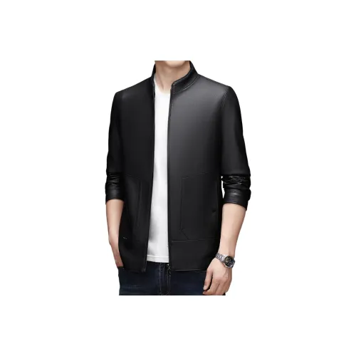 PIERRE CARDIN Кожа Куртка Унисекс