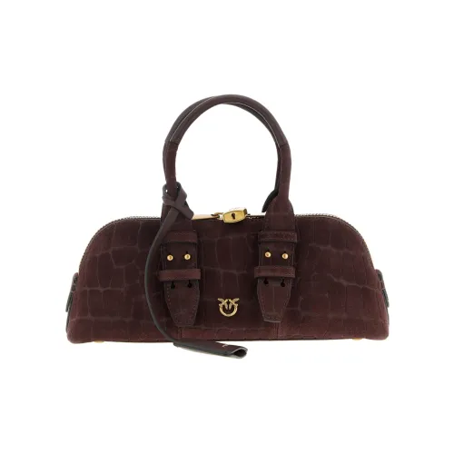 PINKO Козья кожа Сумка Маленькая Женская Бургунди