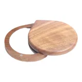 Заокругленные углы, вращающееся, черный, ореховый, зеркальце