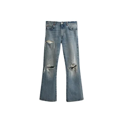 ZARA X Disney HARRY LAMBERT Co Бренд FW25 Джинсы Мужской