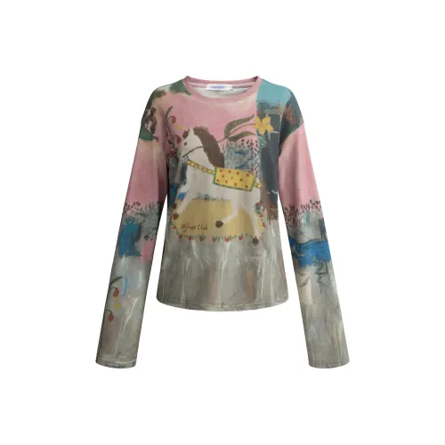 UNIFREE Стандартная T-рубашка Женская Розовая