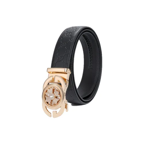 MH Ремни из натуральной коровьей кожи мужские 3,4 см