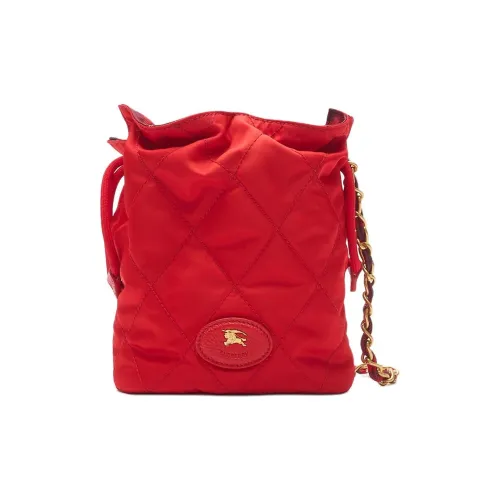 Burberry Полиамид Плечо Сумка Стандартная Женская Красная