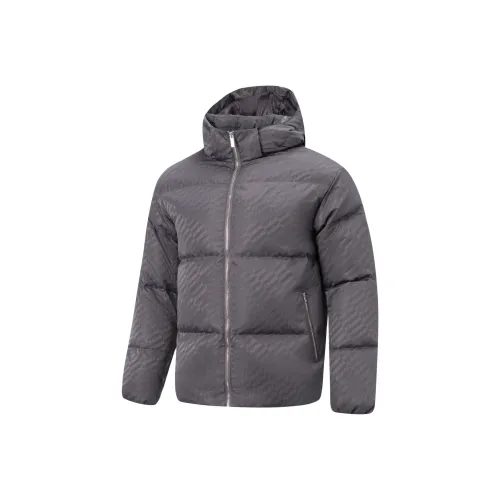 Подкладка Carbon Gray Purple Men's Down Jackets