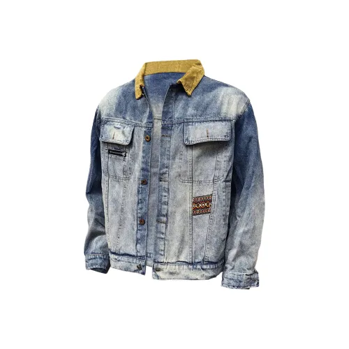 YCCLCC Синий Унисекс Джинсовые куртки