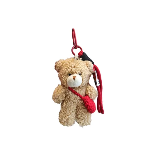 OUYILIAN Cute Cartoon Медвежонок Брелок Плюшевая Подвеска 15 см Высота