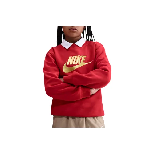 Nike Красный Kids Свитшоты