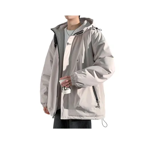 DINGFENGBAOLUO Хлопковый пуховик унисекс