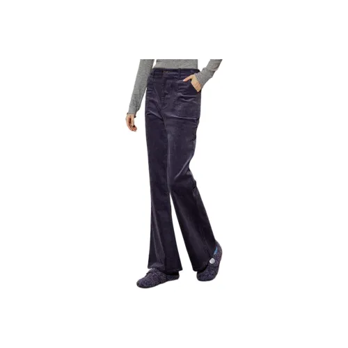 Coolhut Фиолетовые Женские Повседневные Брюки