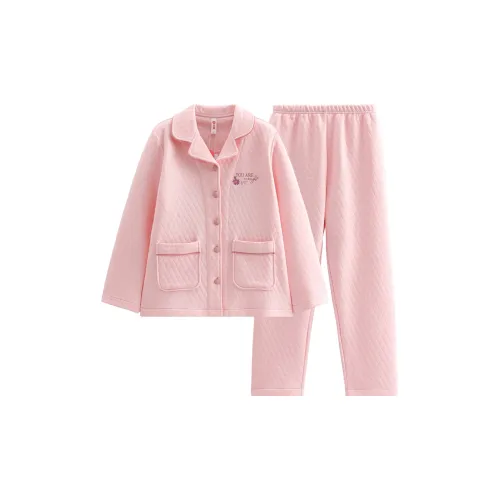 FENTENG FJ26931273 Pink Women's Pajama Sets