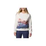 Белый Misty Горный пейзаж