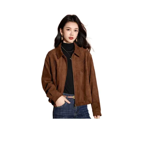 MEILANNI Светло-коричневый Женский Куртка