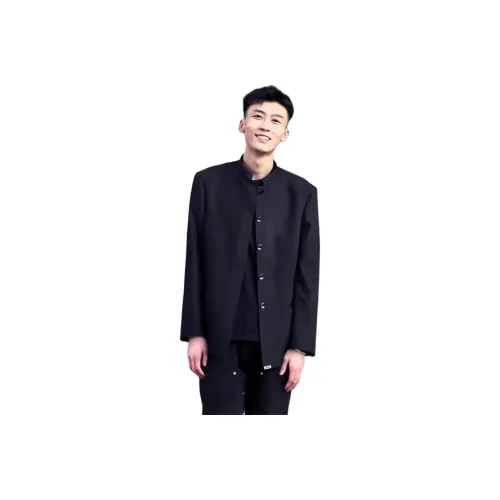 City Hipster Черный Унисекс Костюмы Чжуншань