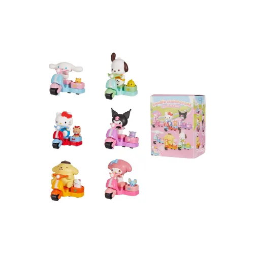 Miniso x Sanrio Characters WINDBREAKER Коллекция Один Mystery Коробка Целая коробка 6 шт