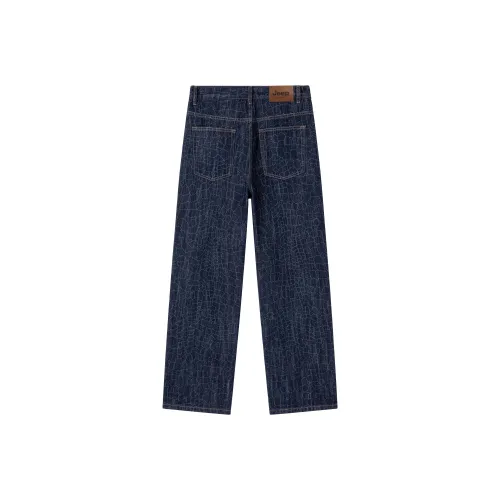 Jeep P755MWNQ03 Особенный Темно-синий Унисекс Джинсы