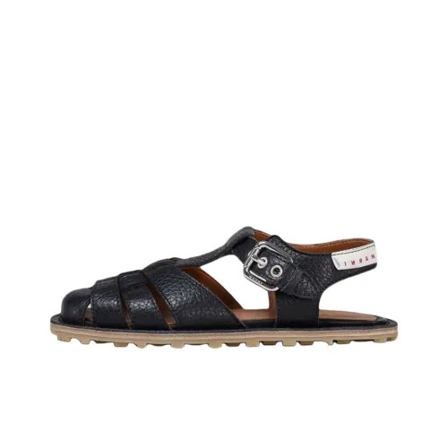 MARNI Римские Сандалии Женские Черные