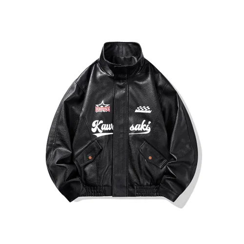 Kawasaki Унисекс Кожаные куртки