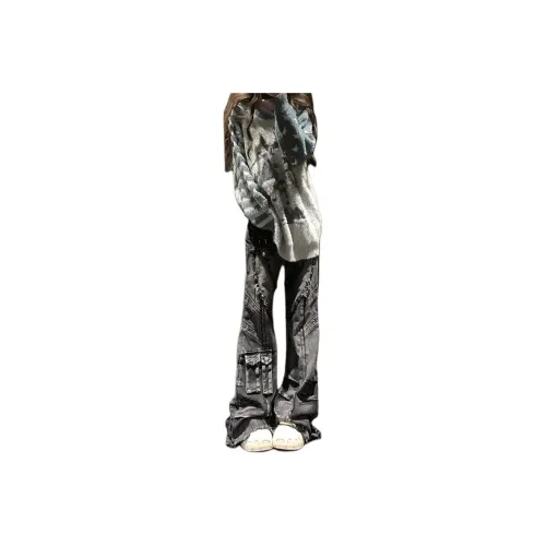 CASTLE WOODS Серый Женские Джинсы