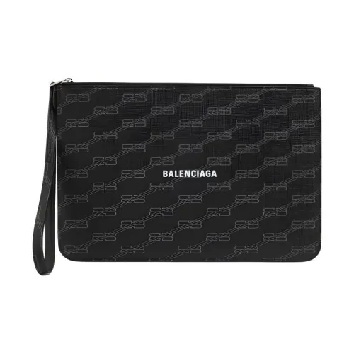 Balenciaga Холст Клатч Женский Черный