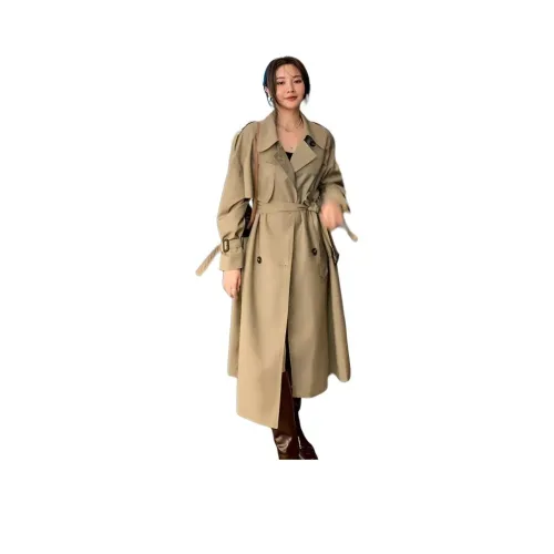GIUHF Хаки Женское пальто