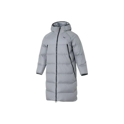 PUMA Серый Мужской Пуховик