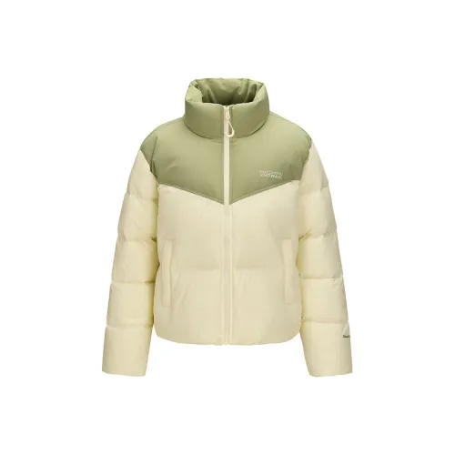 Skechers Светло-белый 01ZG Женские Пуховики