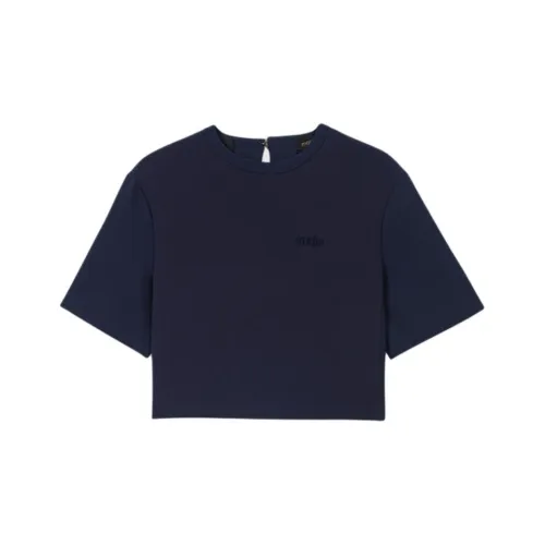 Maje Темно-синие женские футболки T