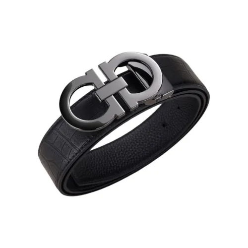 Coilenklaon Ремень из натуральной коровьей кожи деловой повседневный стиль мужской металлический набор в подарочной коробке ширина 3,5 см