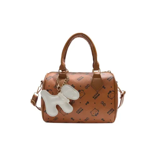 WHERE WHAT WHO ПУ (полиуретан) Сумка через плечо Большая Женская Коричневая Белая Розовая Черная