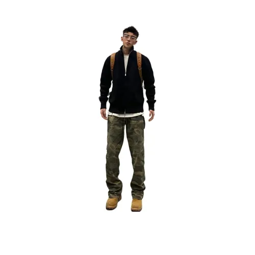 DUATOGE Черный мужской трикотаж