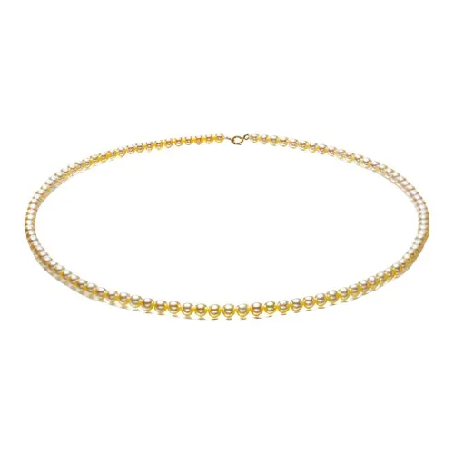 ZWU Стекло Pearl Gold-Plated Copper Necklaces Women's