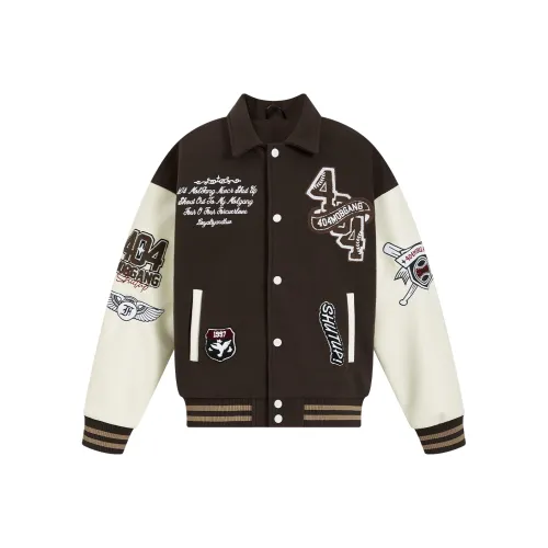 404MOB GANG Бейсбольная куртка Унисекс