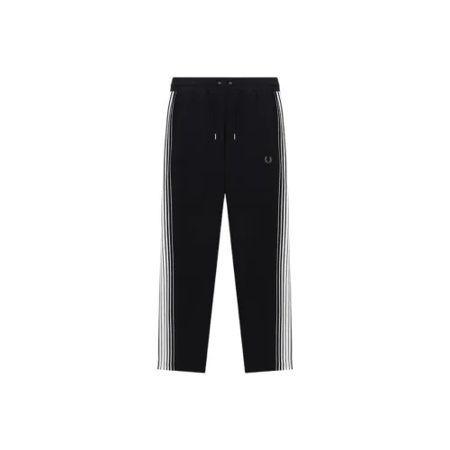 FRED PERRY FW25 Вязаные спортивные брюки мужские