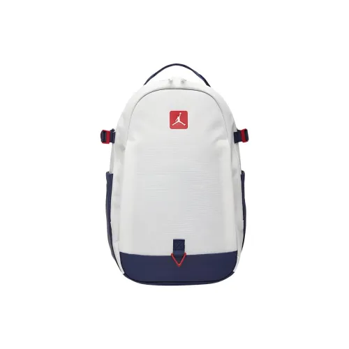 Jordan Polyester Backpack Unisex White Джордан Полиэстер Рюкзак Унисекс Белый