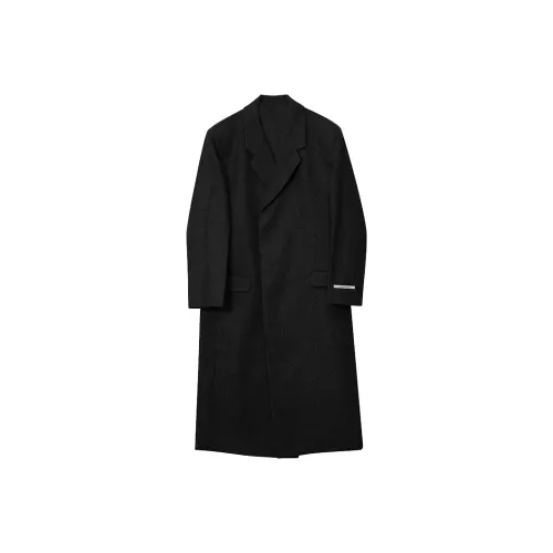 BISHE Шерстяное пальто корейский стиль унисекс