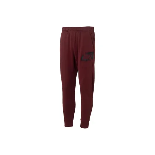 nike Red Men's Knitted Training Pants nike Красные мужские вязаные тренировочные штаны