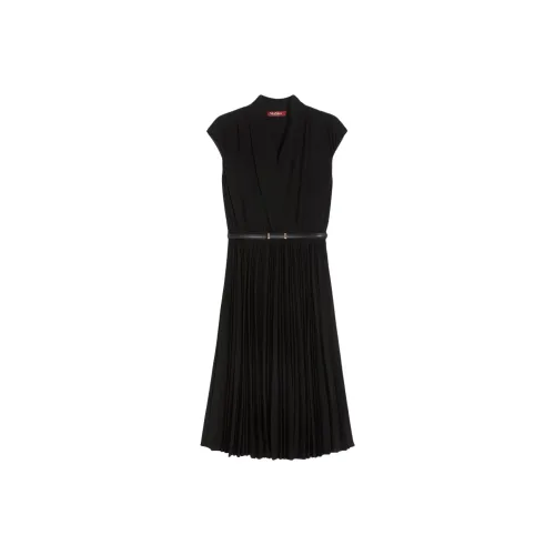 MaxMara Studio Короткое Платье с Короткими Рукавами Женское