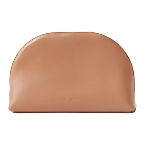 THE ROW Клатч из коровьей кожи стандартный унисекс CAMEL