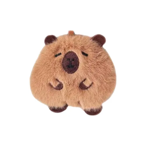 GUAIGUAIXIONG Милый Капибара Скачащий Плюшевый Брелок 9 см Высота
